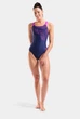 Купальник жіночий Arena KIKKO SWIMSUIT SWIM PRO BACK 010807-790 40 Фіолетовий - зображення 1