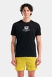 Чоловіча футболка Arena GRAPHIC T-SHIRT 010999-500 S Чорний - изображение 1