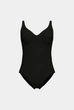 Купальник жіночий Arena SWIMSUIT VICTORIA U BACK SOLID 008868-505 46 Чорний - изображение 6
