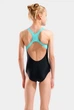 Купальник для дівчаток Arena KIKKO SWIMSUIT SWIM PRO BACK 002878-580 14 164 см Чорний - зображення 4