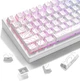 Набор кейкапов для клавиатуры Contour White - изображение 1