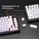 Набор кейкапов для клавиатуры Contour White - изображение 4