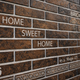 Symbol Thermo Facade — термопанель "Home" с индивидуальной гравировкой - изображение 1