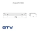 Меблева ручка торцева GTV HEXA L-150 мм, кашемір( UA-HEXA-96-23) - зображення 2