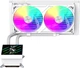 Водяное охлаждение Gamemax Glacier 240 LCD WH - изображение 5