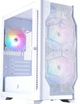 Корпус 1stPlayer D4-M-WH-2F1P-W-1F1-W White - зображення 1