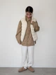 Рубашка мужская Uniqlo 303830264 XS Коричневая (1159856727) - изображение 7