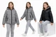 Сверхлегкая двусторонняя куртка для девочки Brums 213BGAA006-919 черный, белый 140 - изображение 3