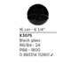 Чорний салатник Luminarc Bloom Black зі склокераміки 500 мл (X3075) - зображення 2