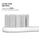 Насадка для зубной щетки Oclean P1S12 W06 1шт. Gum Care Brush Head White - изображение 6