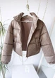 Жіноча куртка ZARA з блискучим ефектом champagne white XS арт.8073\238\307 - зображення 5