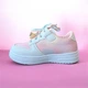 Кроссовки на липучке Tom.M девочка Бело-розовый 30 (19 см) (10990 white-pink) - изображение 3