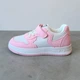 Кроссовки на липучке Xifa для девочки Бело-розовый 34 (21 см) (533-018 white-pink) - изображение 6