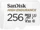 Карта пам'яті microSDXC (UHS-1 U3) SanDisk High Endurance 256Gb class 10 V30 (100Mb/s) (adapterSD) - изображение 1
