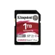 Карта пам'яті SDXC (UHS-II U3) Kingston Canvas React Plus 1Tb class 10 V60 (R280MB/s, W150MB/s) - изображение 1