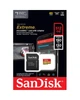 Карта памяти microSDXC (UHS-1 U3) SanDisk Extreme A2 512Gb class 10 V30 (R190MB/s,W130MB/s) (adapter SD) - изображение 2
