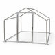 Пташиний вольєр курник для курей качок гусей індичок 140x120x120 см Helper HP - 1083 сітчастий захист від хижаків садовий домашній вольєр для птиці безпечний комфортний парник для птахів компактний стійкий - зображення 5