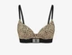 Бюстгальтер леопардовий зі стразами (75В) Victoria's Secret Lightly Lined Demi Bra - зображення 3