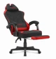 Геймерське крісло Cabro C504 BLACK RED тканина Чорно-Червоний - изображение 2