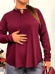 Кофта женская трикотажная Бургунди 54-56 (KF30) - изображение 2