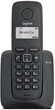 Радіотелефон DECT Gigaset A116, чорний - зображення 1