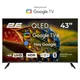 Телевізор 43" 2E QLED 4K 60Hz Smart Google TV Black (643401) - зображення 2