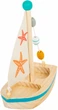 Іграшка для купання Small Foot дерев’яний вітрильник 5410634 (4020972116581) - зображення 3