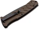 Ніж Boker Plus Strike Droppoint Coyote 01BO424 AUS-8 black stonewash push button алюміній (23731099) - зображення 2