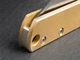 Ніж Boker Plus Zenshin 42 Brass 01BO369 440C фліпер EDC латунь Lucas Burnley (23730908) - зображення 5