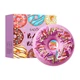 Бомбочка для ванни у формі пончика Doughnuts Sadoer, 100г (01 Рожева) - изображение 1