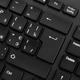 Клавіатура мембранна HP 220, 104key, WL, EN/UK, чорний (642801) - зображення 8