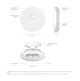 Точка доступу TP-LINK EAP720 BE3600 1x2.5GE, PoE (648986) - изображение 9