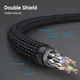 Патч-корд 5м, S/FTP cat 8 RJ-45 COPPER black VENTION (IKGBJ) - зображення 5