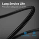 Патч-корд 5м, S/FTP cat 8 RJ-45 COPPER black VENTION (IKGBJ) - зображення 8
