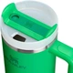 Термочашка стальная с двойной вакуумной изоляцией Stanley Quencher H2.0 Flowstate 0,89 л Meadow - изображение 3