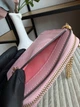 Картхолдер рожевий милий coach маленький гаманець візитниця натуральна шкіра - изображение 4