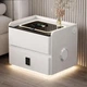 Розумна тумба YJXF01 White з вбудованим сейфом, бездротовою зарядкою і Bluetooth-колонкою (Біла екошкіра) - зображення 2