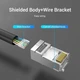 Конектор RJ45 FTP Cat.6 Modular 10 шт. VENTION (IDFR0-10) - зображення 4