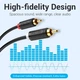 Кабель мультимедийный 2xRCA M to 2xRCA M 1.0m black VENTION (VAB-R06-B100) - изображение 3