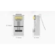 Конектор RJ45 UTP Cat.6 Modular 10 шт. VENTION (IDDR0-10) - зображення 8