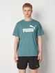Футболка длинная мужская Puma Essentials Foundation 68255141 S Emerald Ice Heather (4069161731679) - изображение 1