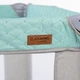 Манеж El Camino ME 1096 ACTIVE Mint Gray (прямокутний, вхід-змійка, кишеня, кільце 2шт, льон) - изображение 3