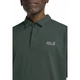 Поло спортивне DELGAMI POLO M Jack Wolfskin 1809801_E0271 44 Зелений (4064886694902) - зображення 4