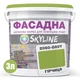 Краска Акрил-латексная Фасадная Skyline 2060-G60Y (C) Горчица 3л - изображение 2