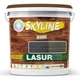 Лазурь декоративно-защитная для обработки дерева LASUR Wood SkyLine Графитовая 10 л - изображение 1