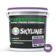 Краска резиновая суперэластичная сверхстойкая «РабберФлекс» SkyLine Фиолетовая RAL 4001 6 кг - изображение 2