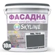 Краска Акрил-латексная Фасадная Skyline RAL 7012 Графитовый Шторм 10л - изображение 2