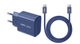 Зарядний пристрій Remax СA10 GaN 1Type-C 40W Blue + TypeC-TypeC Cable - зображення 1