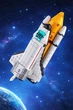 Конструктор Космическая станция Космодром Space Shuttle Космическая ракета 521 деталь - изображение 10