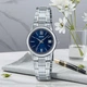 Женские наручные часы Casio LTP-V002D-2B3, кварцевые, стальной браслет, водозащита 30 м - изображение 3